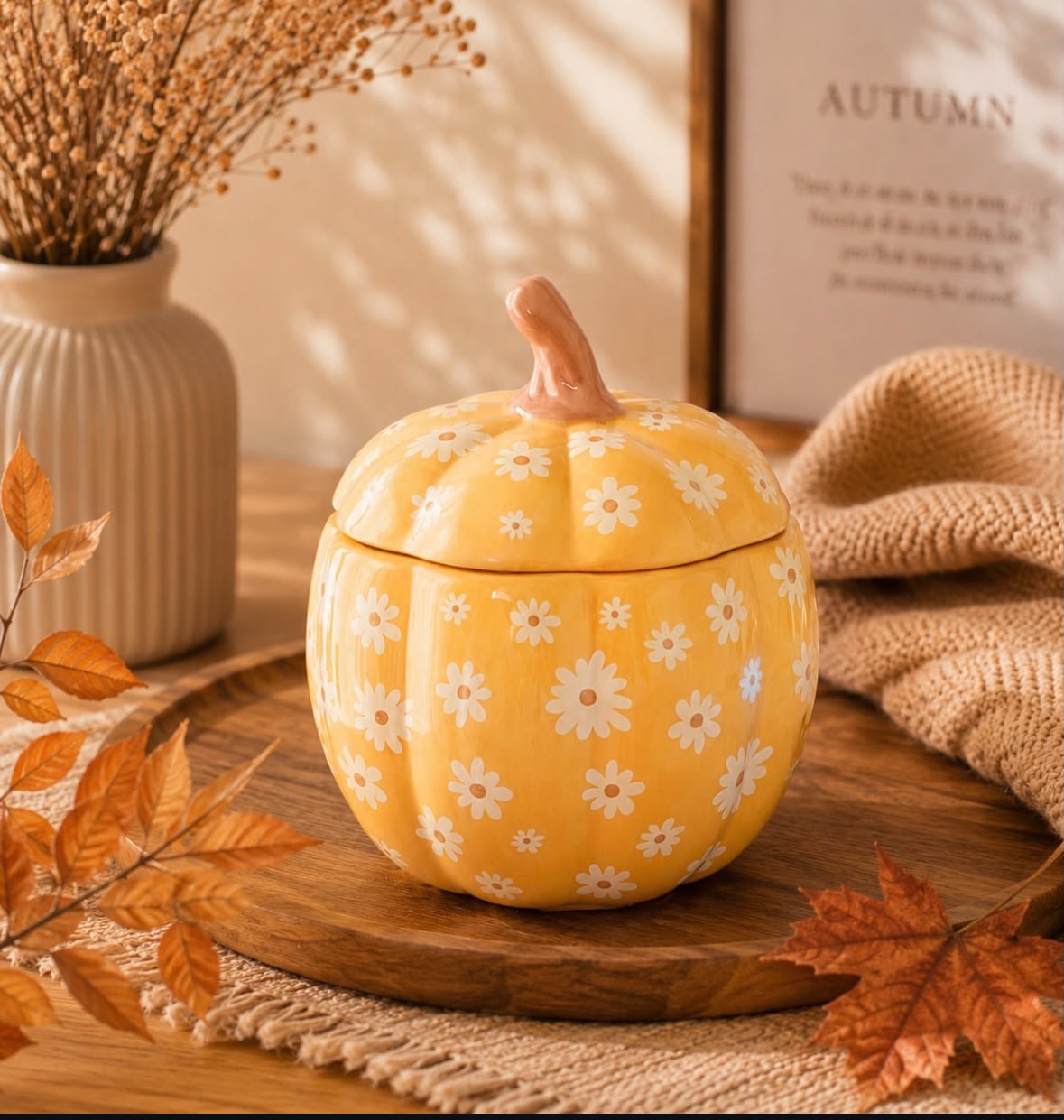 ZUCCA FLOREALE 🎃