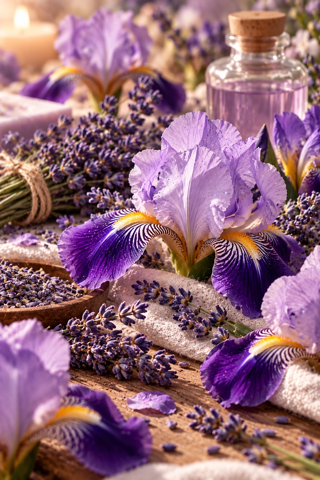 IRIS E LAVANDA