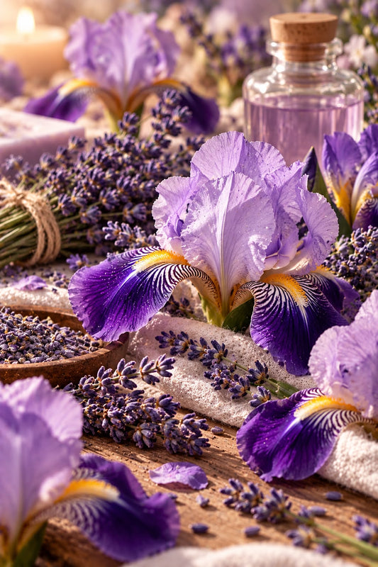 IRIS E LAVANDA